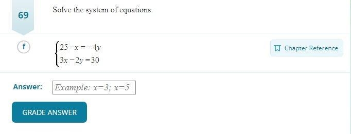 Solve the system of equations.-example-2