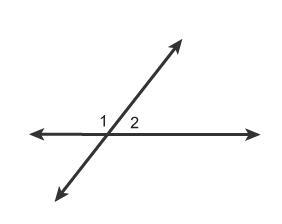 Which relationships describe angles 1 and 2? Select each correct answer. adjacent-example-1