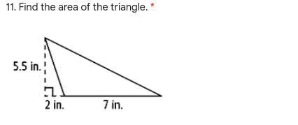 Pleaseeee check picture its about finding area of triangle.-example-1