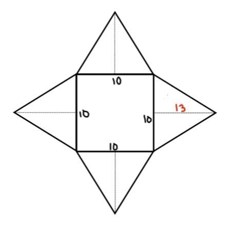 1) How do we find surface area? (What is it?) 2) What is the surface area of this-example-1