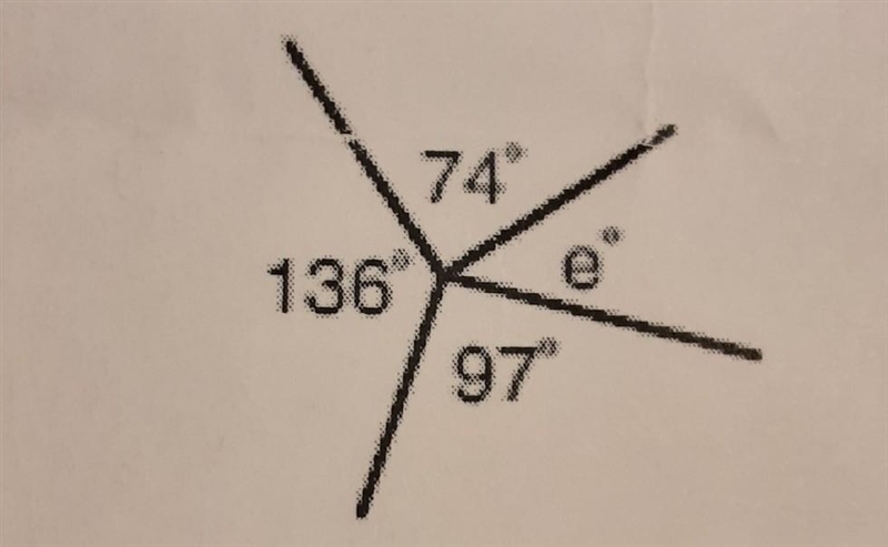 Can someone help find the value of e? ​-example-1