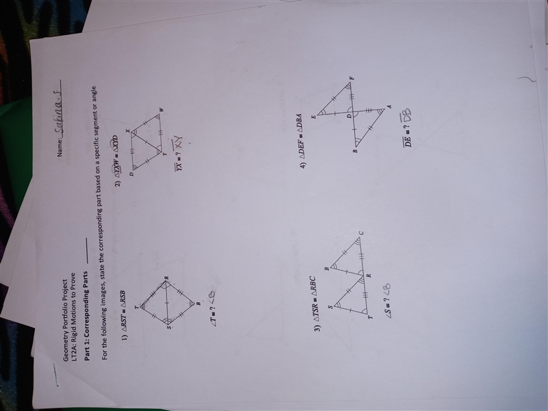 For the following image state the corresponding part based on a specific segment or-example-1