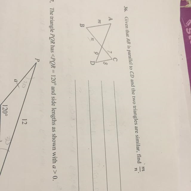 Q36 this is geometry if anyones good at it can someone help me pls-example-1