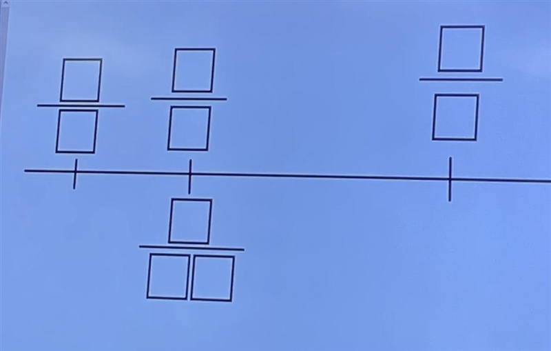 Fractions least to highest. The numbers can only be used once and it is from 1-9. Any-example-1