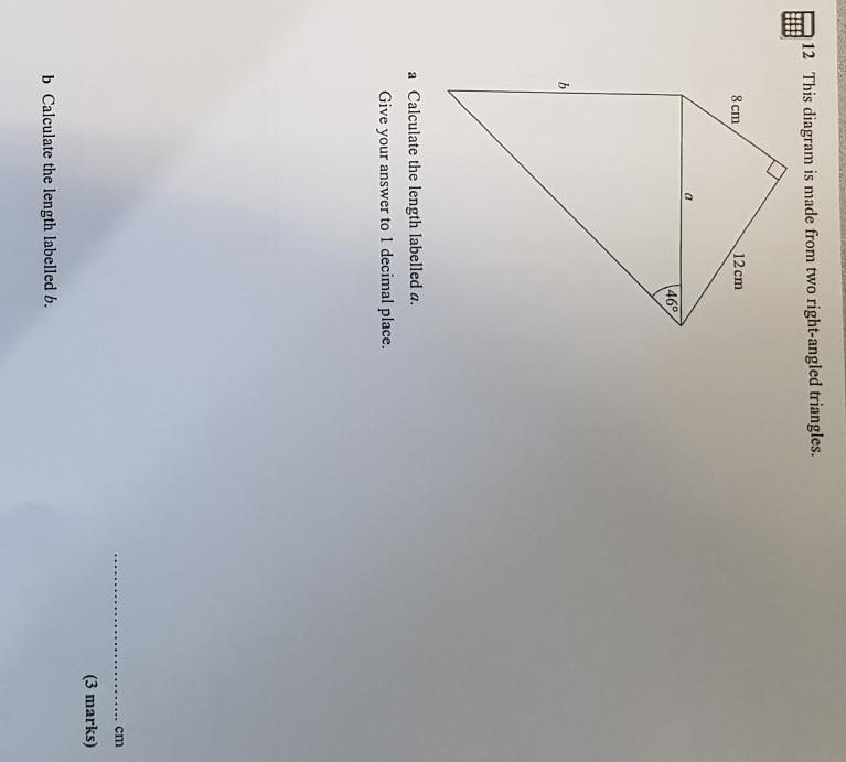 Pythagoras and trigonometry​-example-1