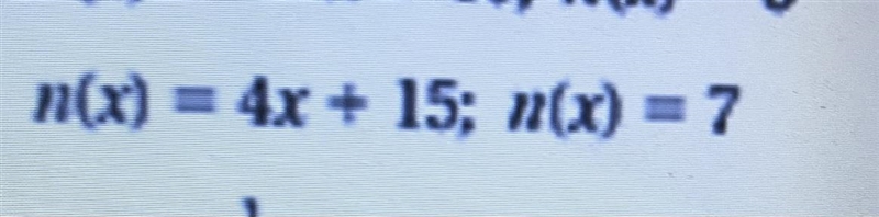 Find the value of x so that the function has the given value.-example-1