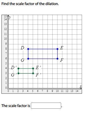 Find the scale factor of the dilation-example-1