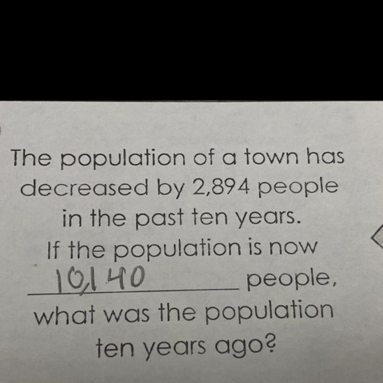 What was the population ten years ago-example-1