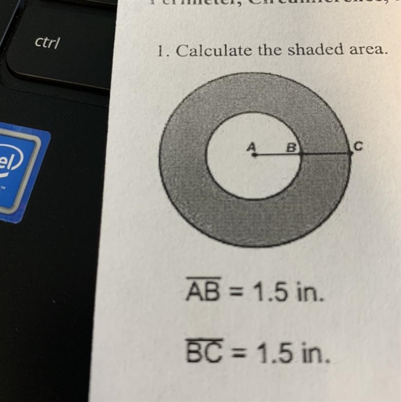 Calculate the shaded area-example-1