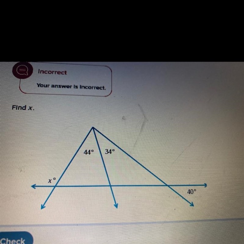 I need help asap pls Find x-example-1