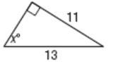 Find the value of x to the nearest tenth.-example-1