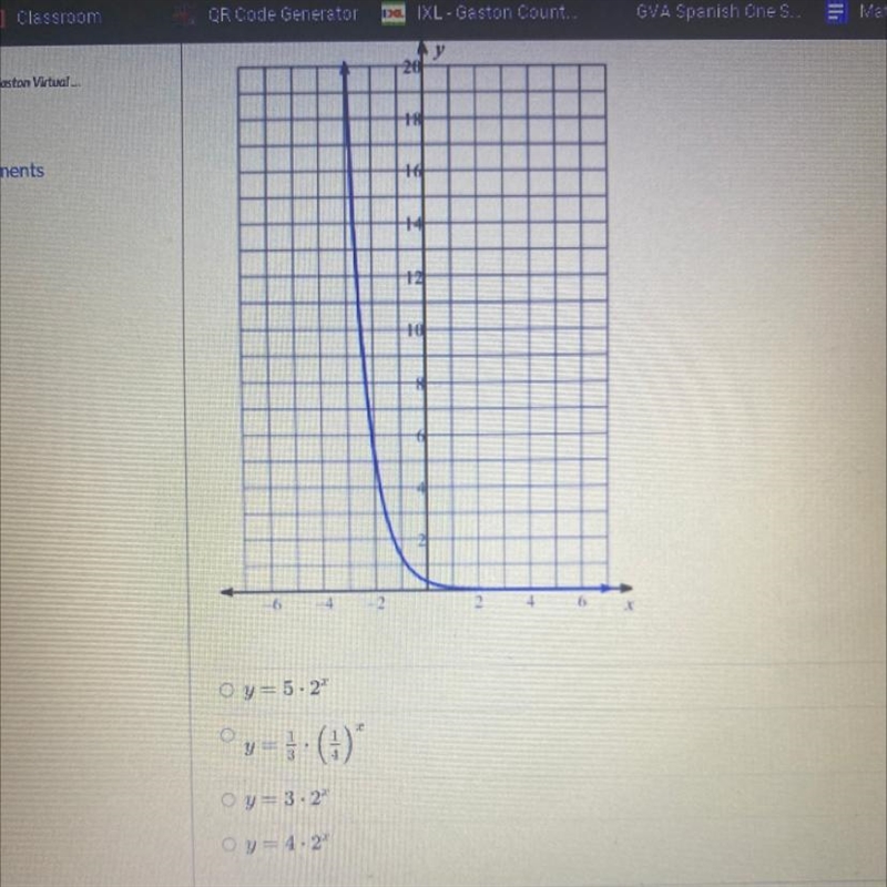 I need to know what the equation is for this graph..-example-1