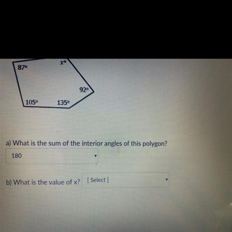 I already have the first part what is the value of x?-example-1