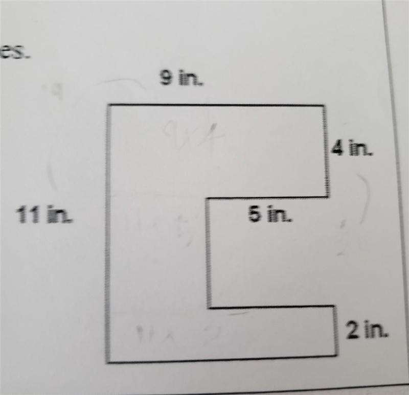 Find the area of the composite figure​-example-1