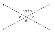 What is the value of e? A 32 B 238 C 58 D 122-example-1