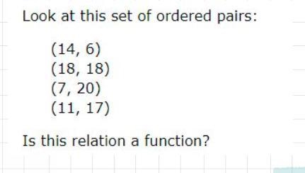 Is this a function or not?-example-1