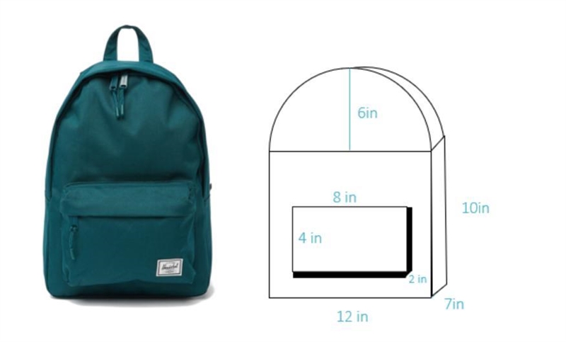 What's the answer? I need it asap. "You have recently purchased a new backpack-example-1