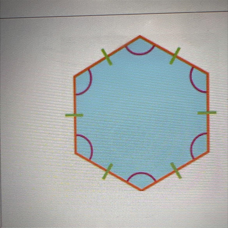 Questions-PartA what is the perimeter of this hexagon if the side is 15 cm?Part BWhat-example-1