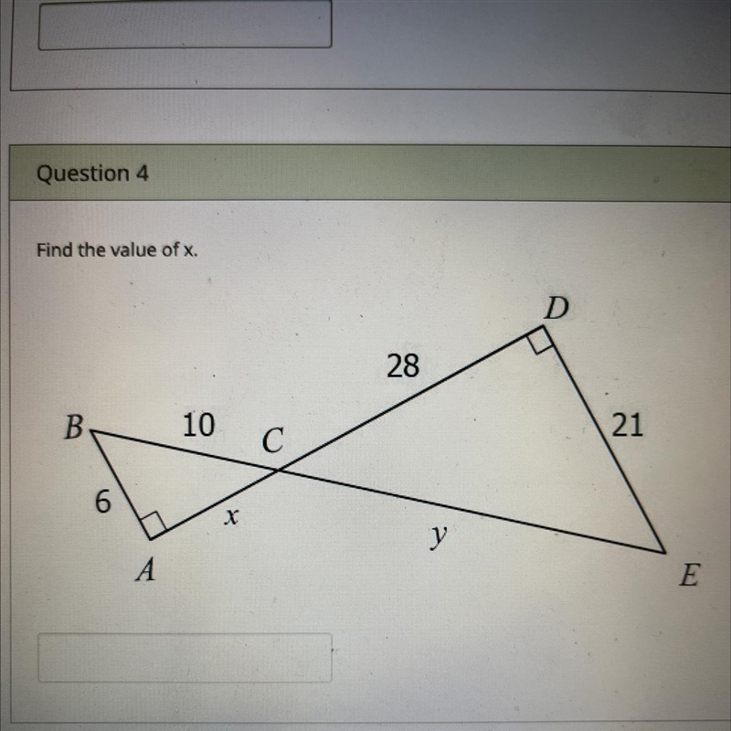 Find the value of x.-example-1