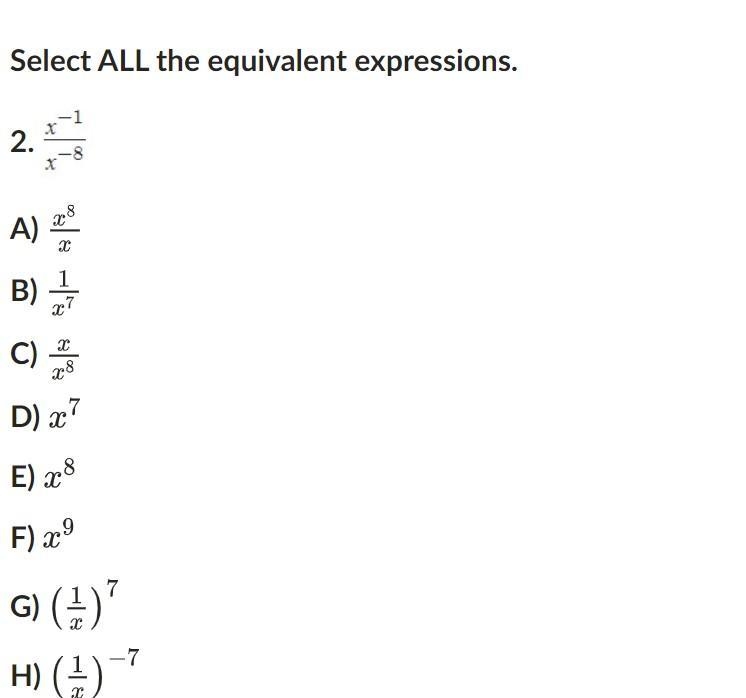 Pls help need it quick 3. (-9x)0 = 4. -(9x)0 =-example-1