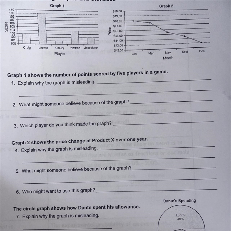 Explain why the graph is misleading?-example-1