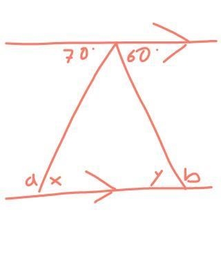 Find the value of a°,b°,x°,y° from the given figure ​-example-1