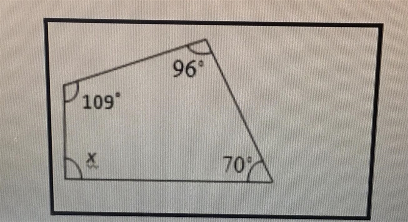 Find the missing angle.-example-1