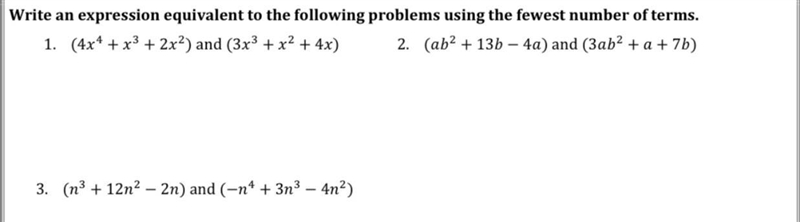 Can someone help me with these problems and show work-example-1