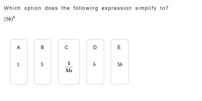 Which option does the following expression simplify to? please help :)-example-1