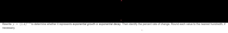 how to rewrite the function to determine whether it represents exponential growth-example-1