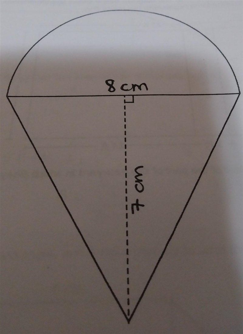 a feature was created using a triangle and a semicircle . use the ruler provided to-example-1