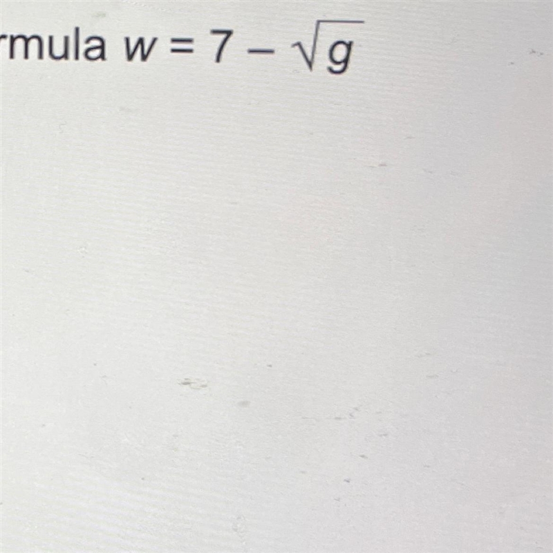 Make g the subject of the formula-example-1