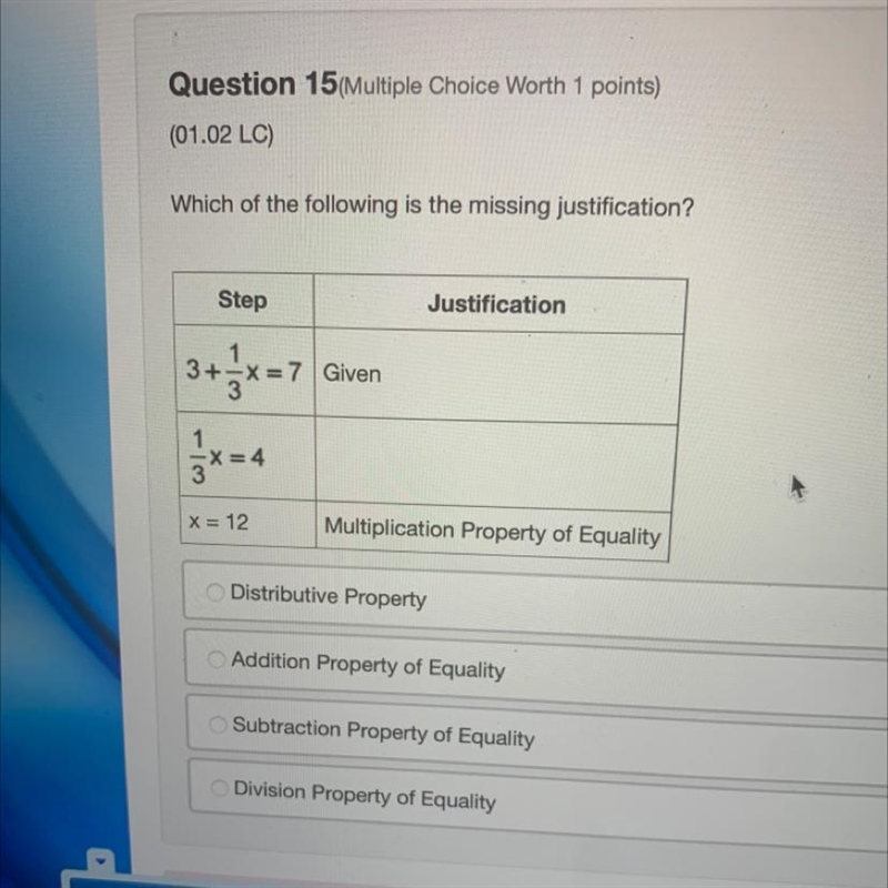 Which of the following is the missing justification? picture is provided-example-1