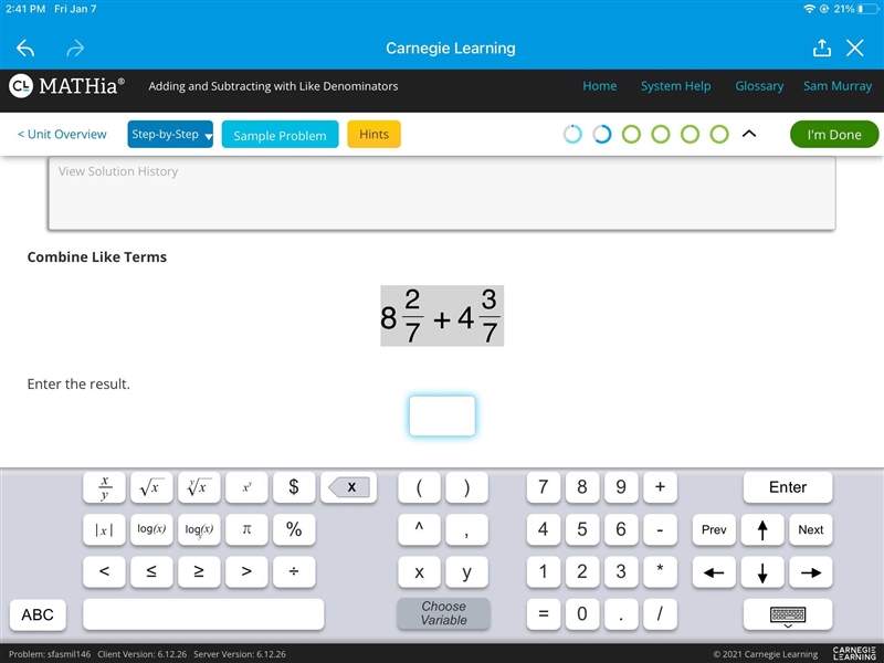 Solve the math problem-example-1