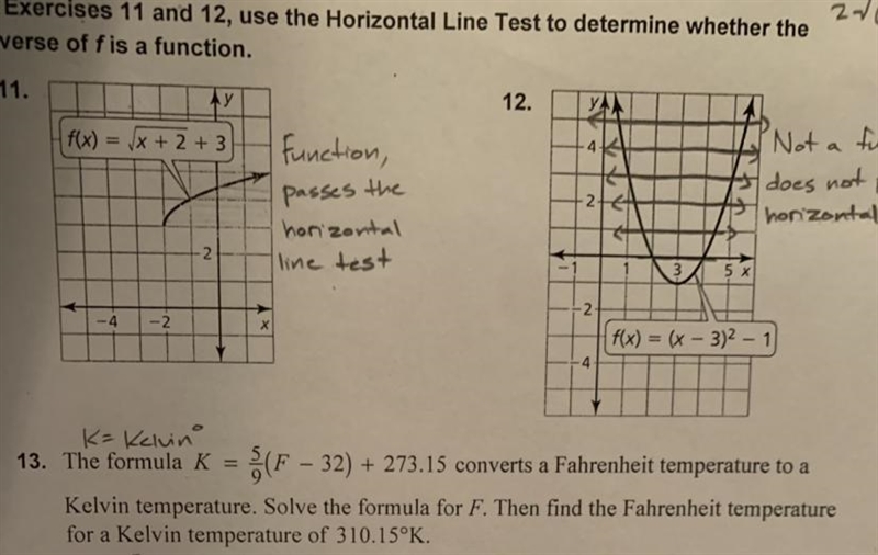 The formula K = 5/9 (F - 32) + 273.15 converts a Fahrenheit temperature to a Kelvin-example-1