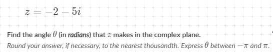 This is a precalculus problem on complex numbers. Please give a explanation with your-example-1