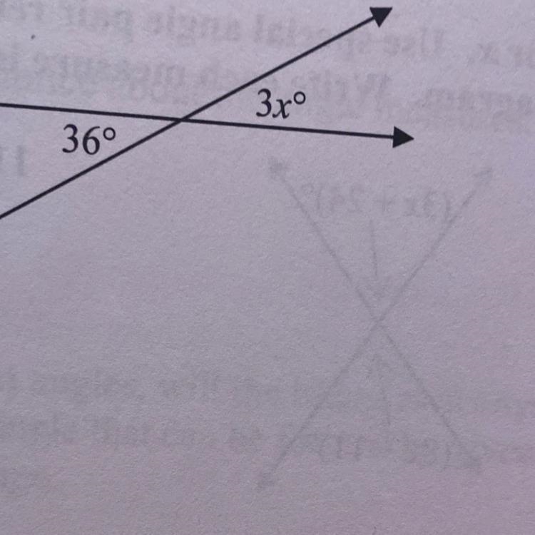 Identify each angle pair as adjacent angles,vertical angels or linear pair.solve for-example-1