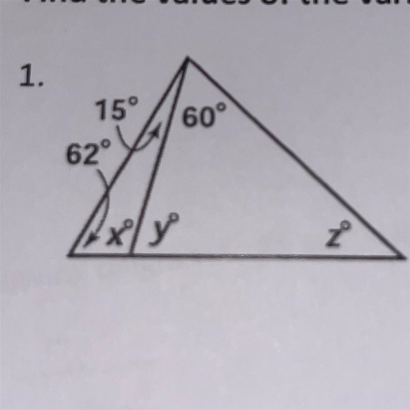 Find the values of the variables-example-1