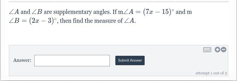 Delta Math: Angle Terminology with Equations-example-1