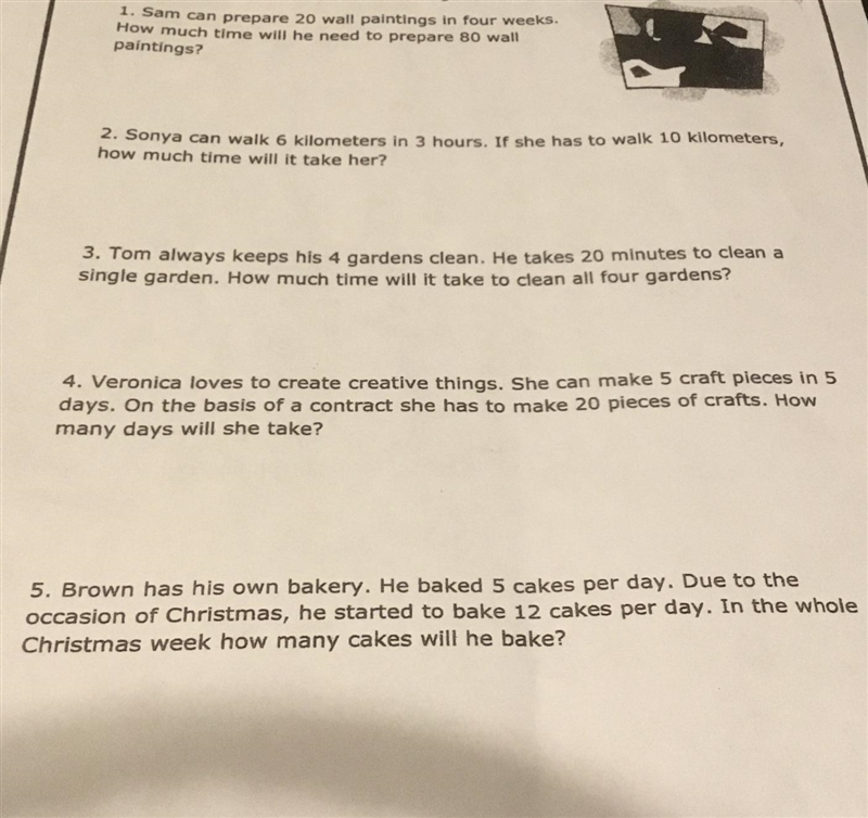 Can some please explain and solve how to do these unit rate equations?-example-1