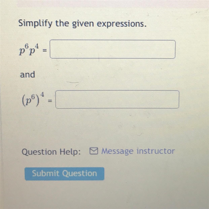 Simplify the given expression’s ( ) And ( )-example-1