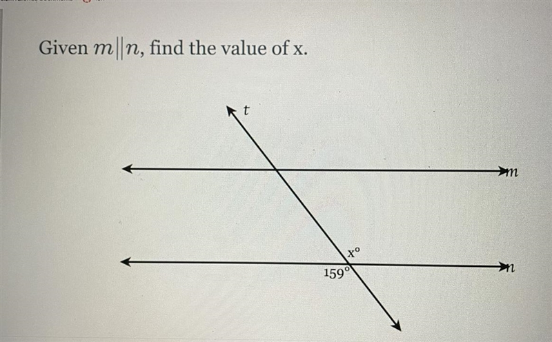 Find the value of X-example-1