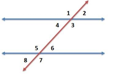 What is the name of the relationship between angle 5 and angle 7? 1) corresponding-example-1