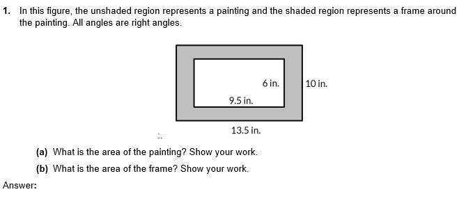 In this figure, the unshaded region represents a painting and the shaded region represents-example-1