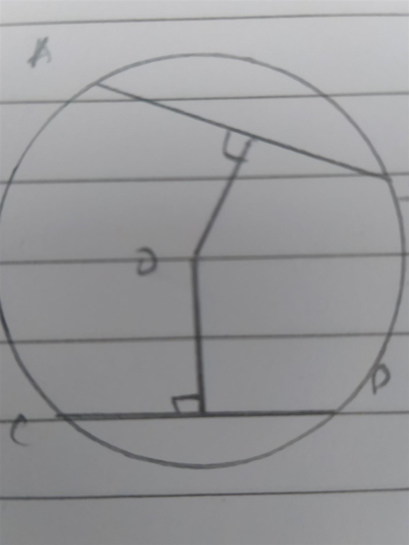 Rohan draws a circle of radius 10 cm with the help of compass and scale. He also draws-example-1