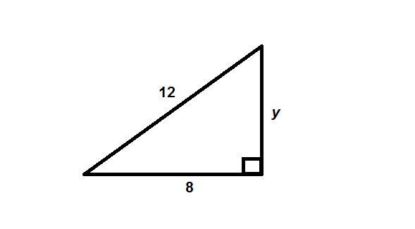 PLEASE HELP ME! Use the pythagorean theorem to find the value of the length of the-example-1