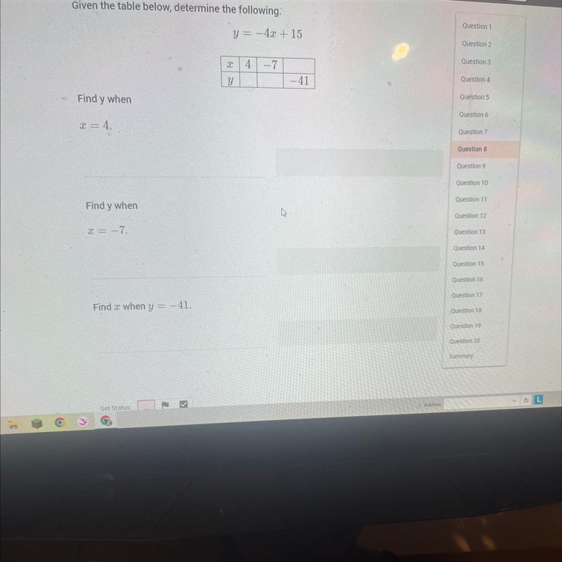 Please help, I honestly have no clue what I’m doing. Given the table below, determine-example-1