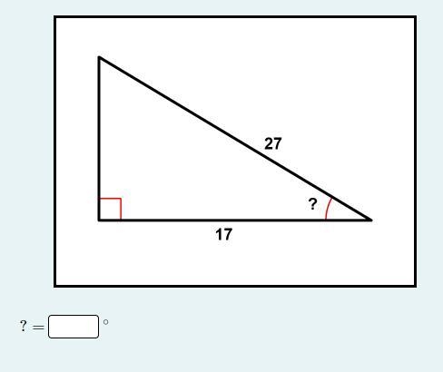 Instructions: Find the measure of the indicated angle to the nearest degree.-example-1