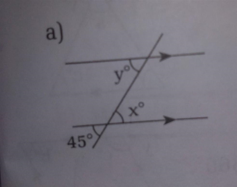 Find sizes of unknown Angles​-example-1