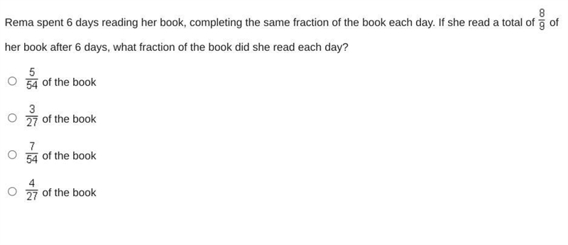 PLZ ANSWER QUICKLY and will mark branilest!!!! Rema spent 6 days reading her book-example-1